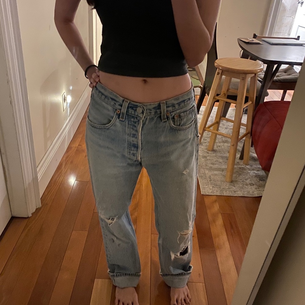 Vintage Levis 501's